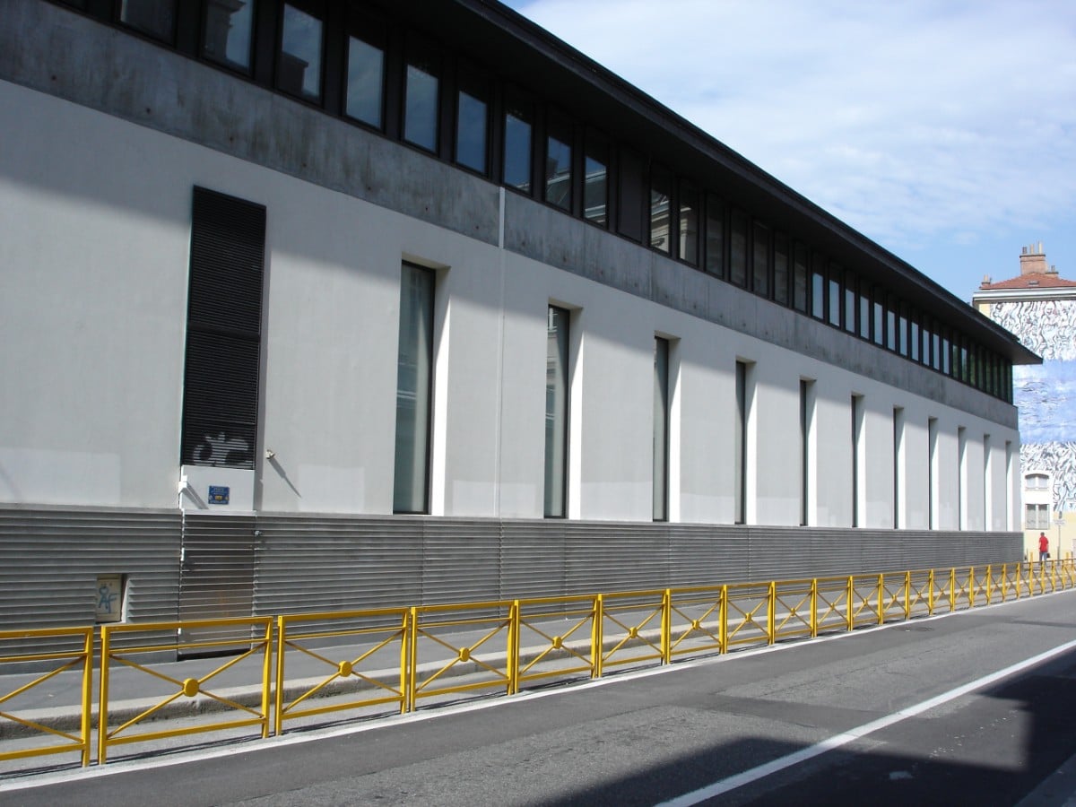 Vue intérieure - Rénovation de la Cité Scolaire Stendhal - architecte à Grenoble