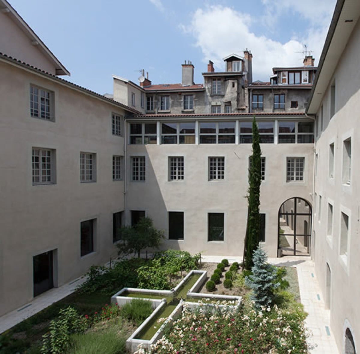 Transformation du Couvent Sainte-Cécile - vue architecturale à Grenoble