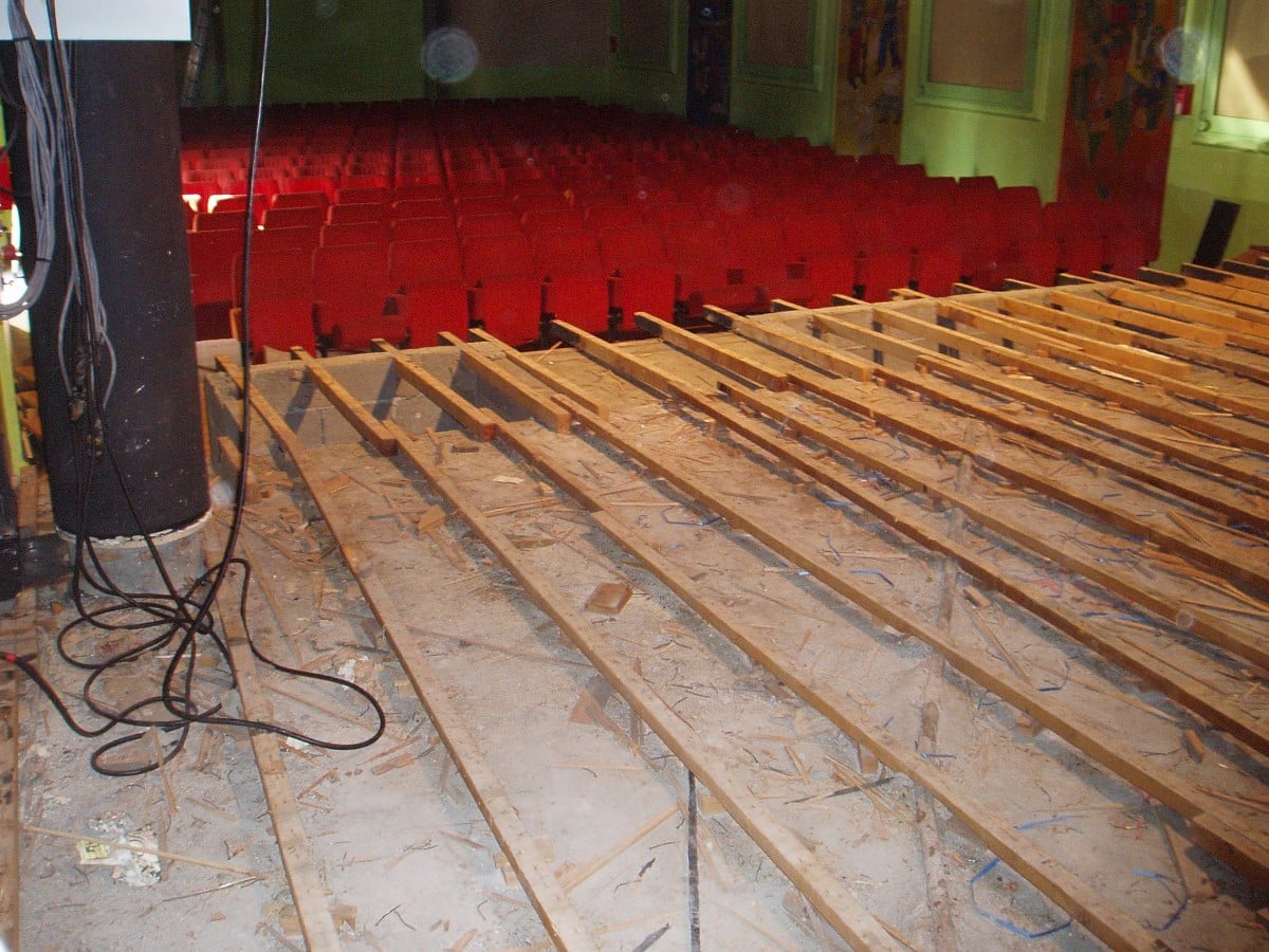Vue intérieure - Rénovation complète d'un ciné-théâtre - architecte à Échirolles