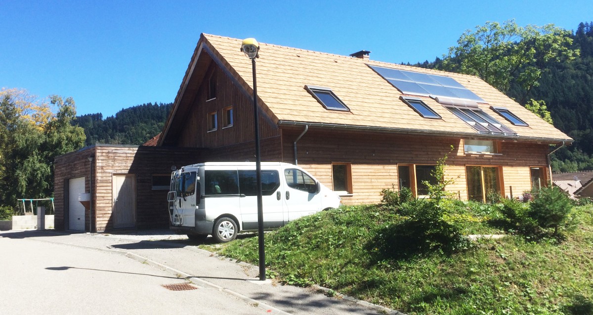 Maison en ossature bois - architecte à Monestier-de-Clermont