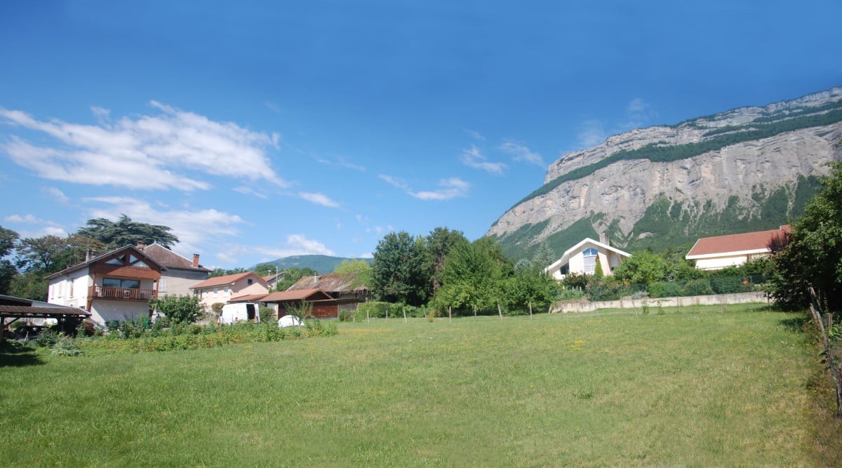 Vue intérieure - Villa d'architecte neuve - architecte à Meylan