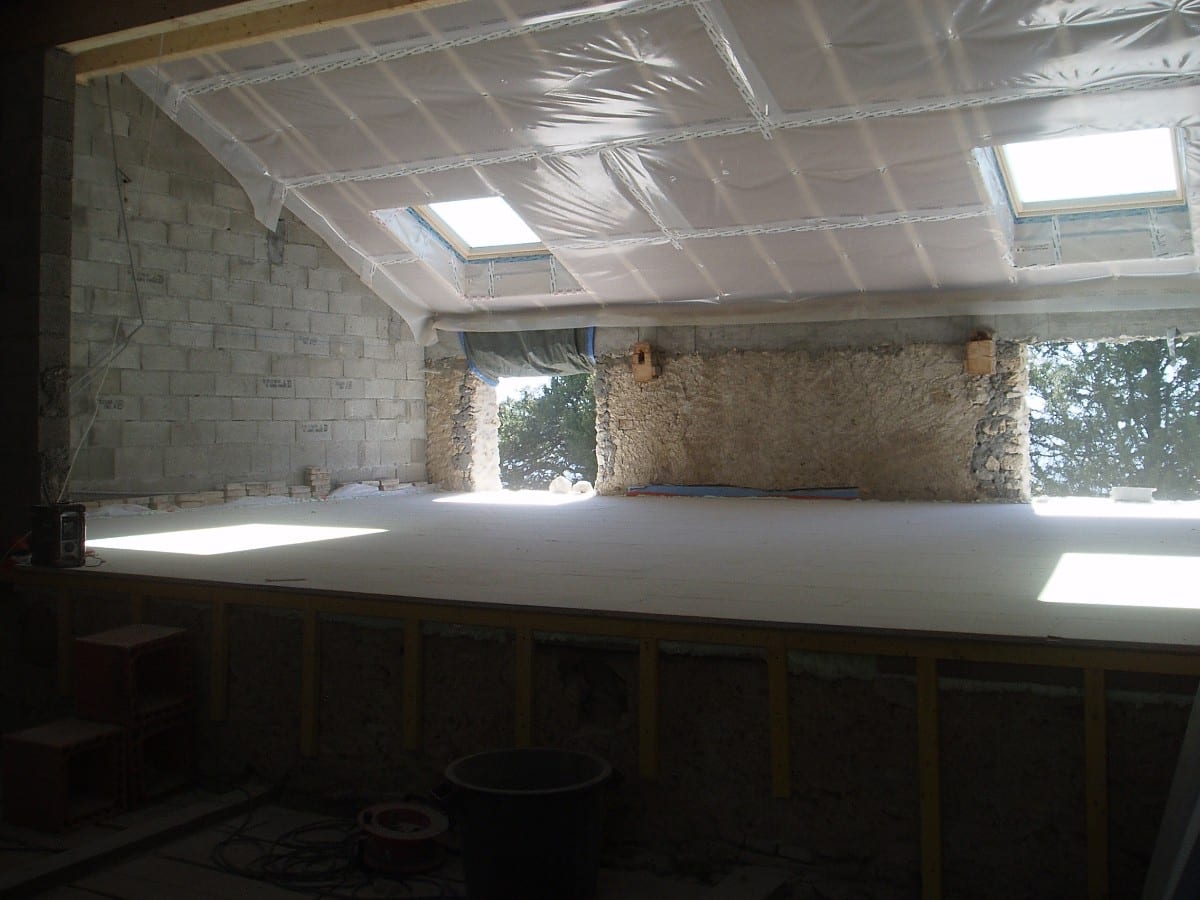 Rénovation d'une maison de maître - vue architecturale à Claix