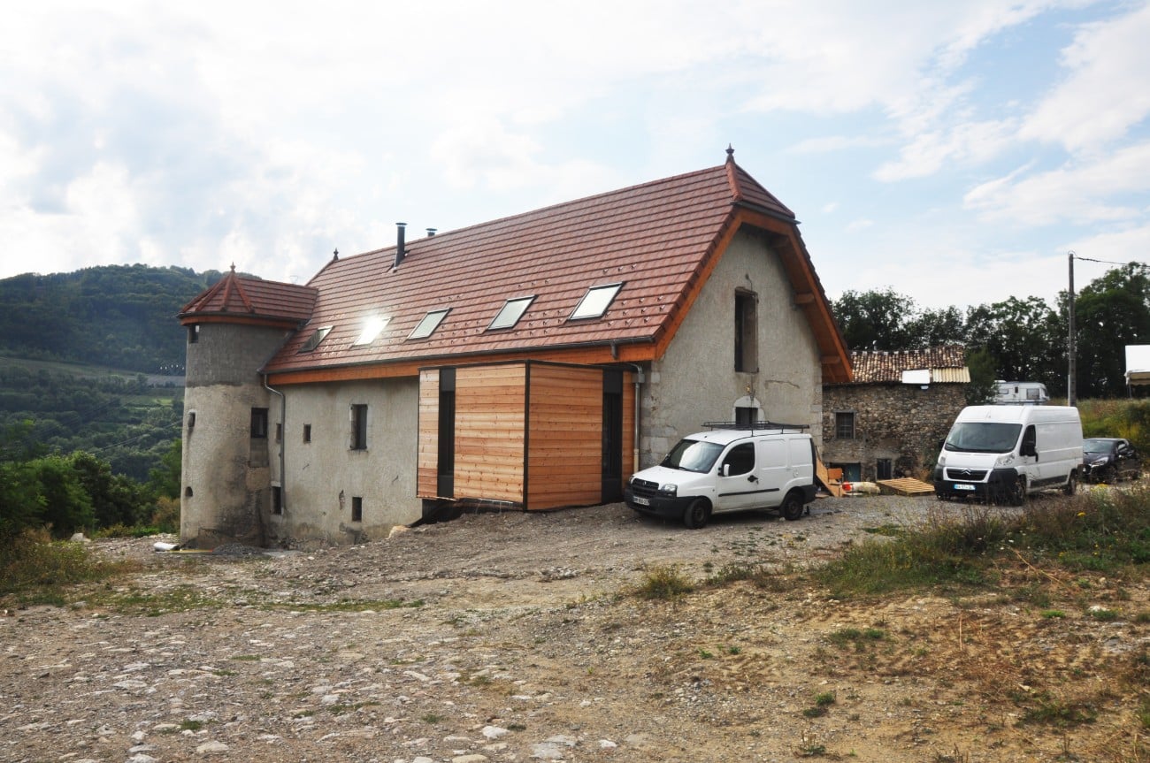 Maison de maître rénovée par un architecte à Miribel-Lanchâtre