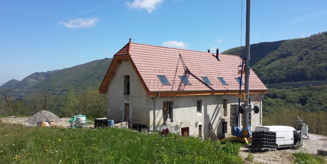 Réalisation d'architecte à Miribel-Lanchâtre - Maison de maître rénovée