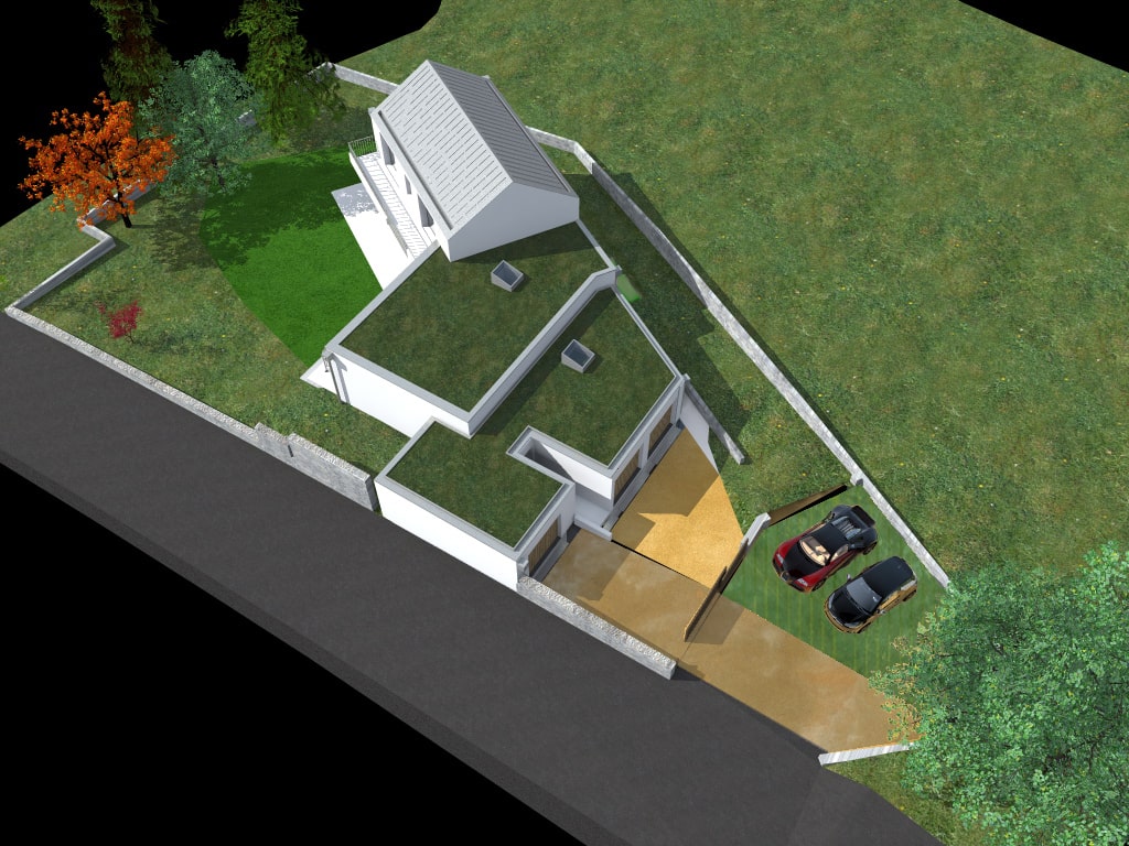 Réalisation d'architecte à Chirens - Villa d'architecte dans le pays voironnais