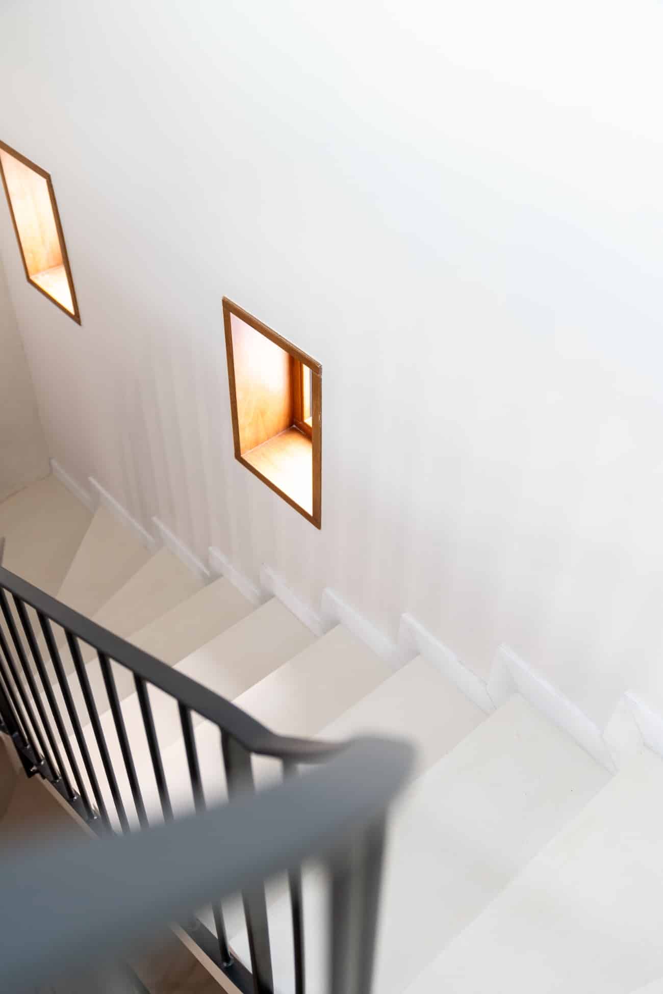 Vue intérieure - Maison de ville rénovée haut de gamme - architecte à Meylan