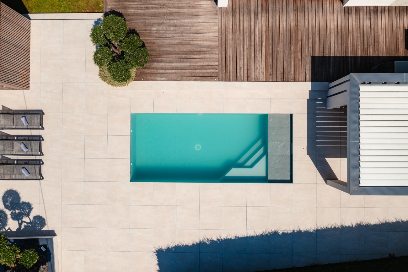 Vue intérieure - Villa haut de gamme d'architecte - architecte à Voreppe