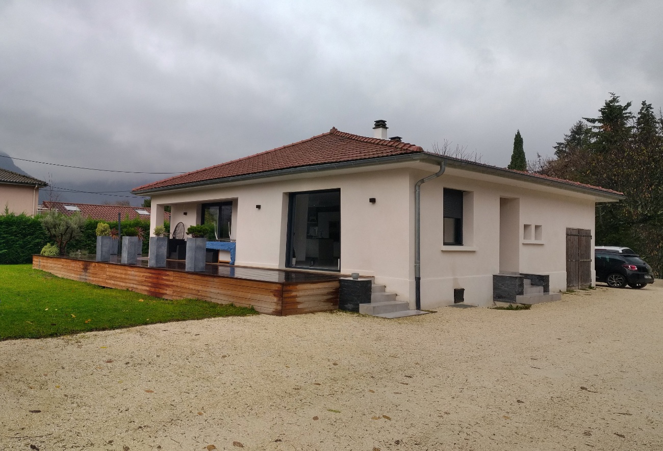 Réalisation d'architecte à Voreppe - Villa haut de gamme d'architecte