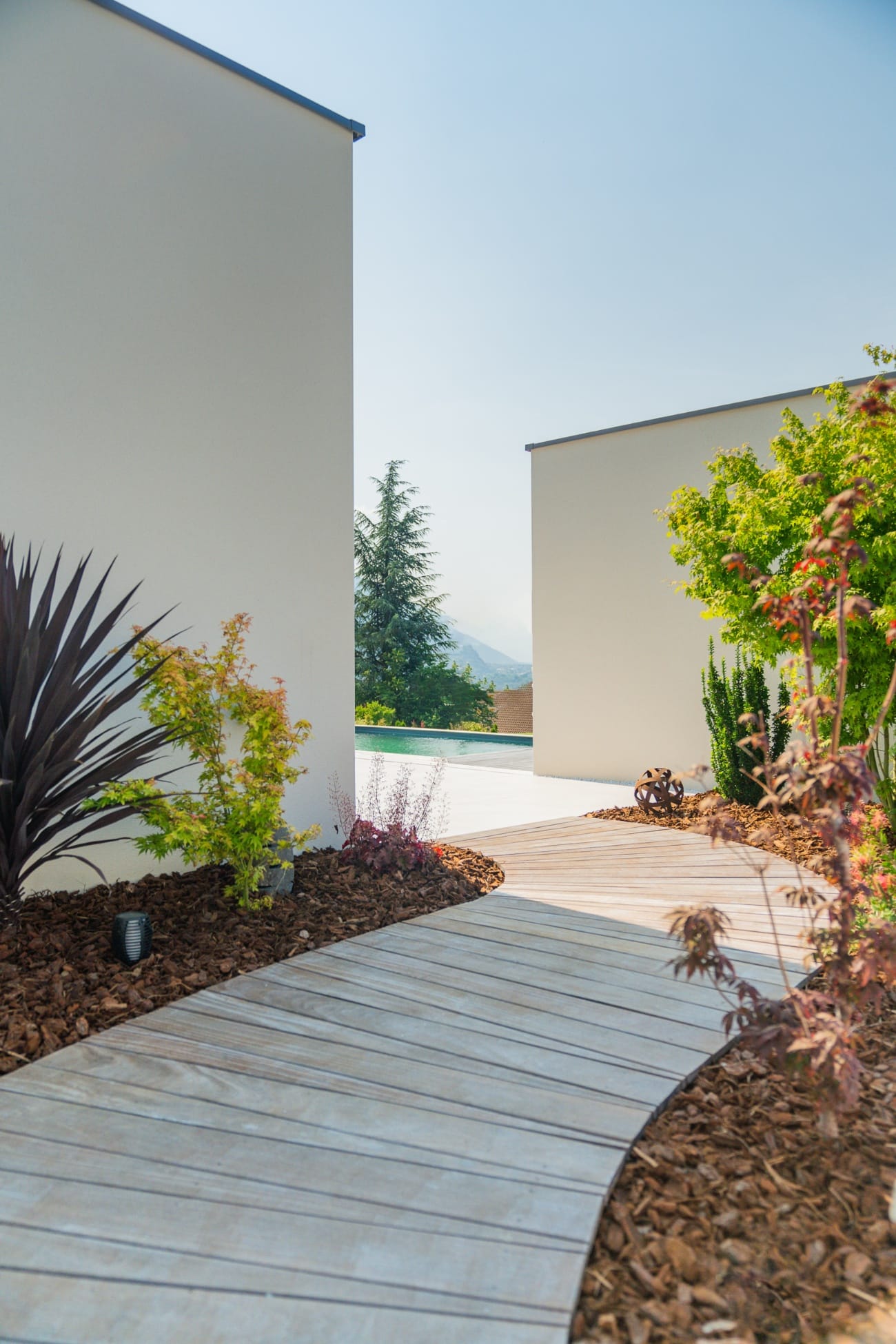 Vue intérieure - Villa haut de gamme - architecte à Saint-Jean-de-Moirans